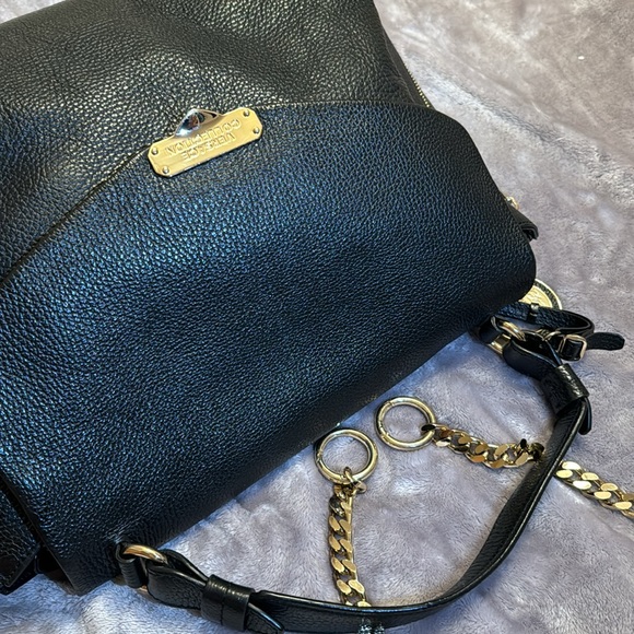 Versace black leather satchel / shoulder bag - Picture 11 of 11